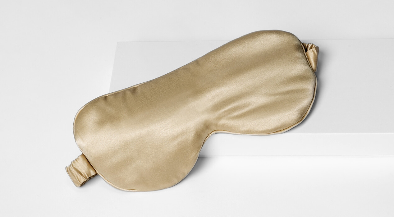 Weighted Silk Eye Mask Saatva